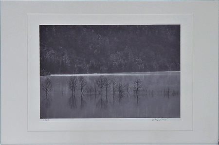 Augusto Catani LAGO DI CINGOLI N. 2 fotografia, cm 41x64 firma esemplare 2/12...