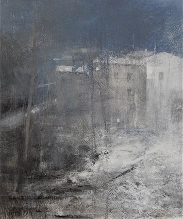 Renzo Crociara SENZA TITOLO olio su tela, cm 45x38 firma L'opera e'...