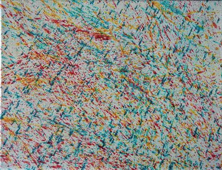 Ignoto SENZA TITOLO olio su tela, cm 50x65 firma eseguito nel 2003