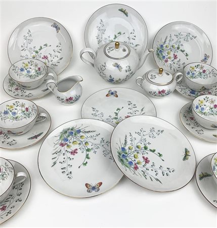 SERVIZIO DA THE DA IN PORCELLANA SELTMANN WEIDEN BAVARIA composto da teiera,...