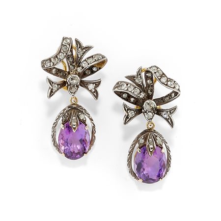 Orecchini pendenti in argento