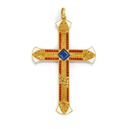 Pendente in oro giallo 18K