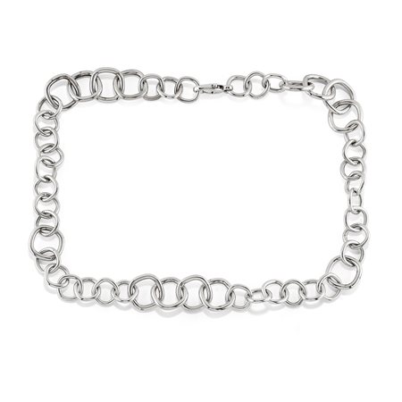 Collana in oro bianco 18K