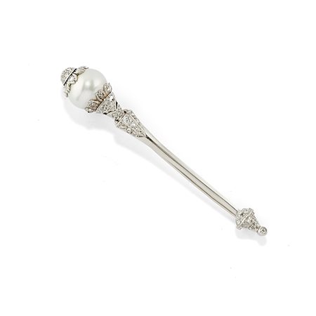 Spilla in oro bianco