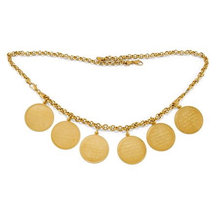 Collana in oro giallo 18K
