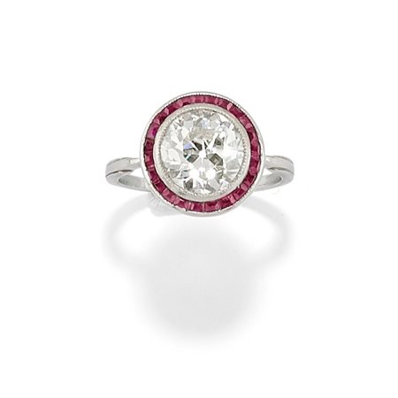 Anello in oro bianco 18K