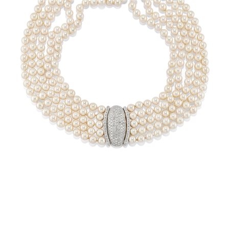 Collana in oro bicolore 18K