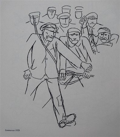 George Grosz Sommossa 1928