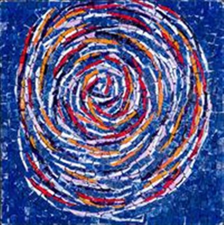 Piero Dorazio Vortice Mosaico 1989