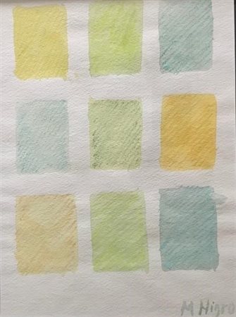 Mario Nigro Senza titolo 1989