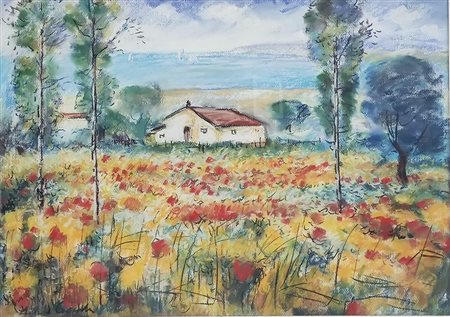 Michele Cascella Paesaggio