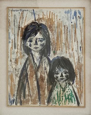 Xavier Bueno Due ragazze 1954