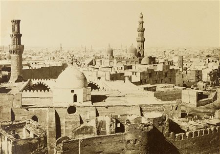 FRANCIS FRITH Cairo - Vedute varie lotto di 16 foto stampa all'albumina -...