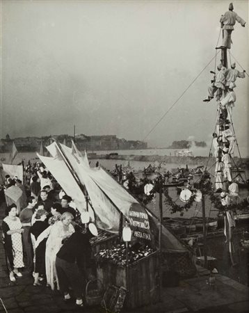 HERBERT LIST Ripresa durante il film "Carosello Napoletano" 1953 stampa alla...