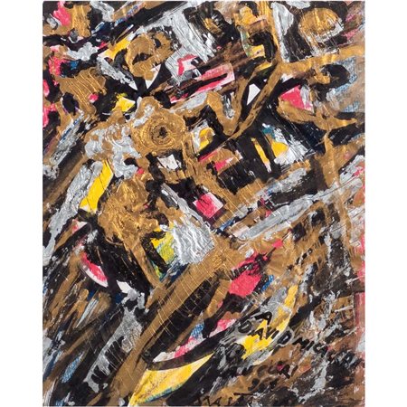 Umberto Mastroianni Fontana Liri 1910 - Milano 1998 28x22 cm. "Senza titolo",...