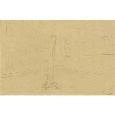 Amerigo Bartoli Natinguerra Terni 1890-Roma 1971 17x27 cm. "Senza titolo",...