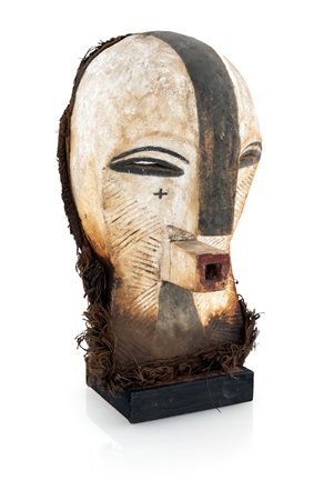 Maschera rituale in legno, Repubblica Democratica del Congo