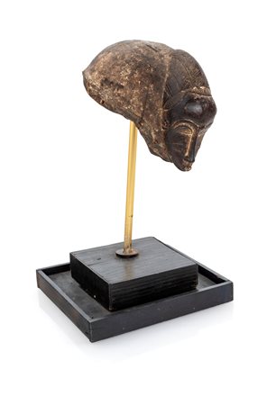 Copricapo in legno, arte tribale