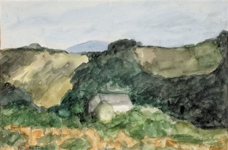 Domenico Cantatore, Paesaggio, 