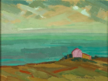 Carlo D'aloisio da Vasto, Sull'Adriatico, 1955