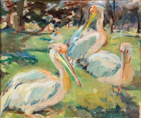 ANTONIO SANTANDREA, Pellicani, 1940