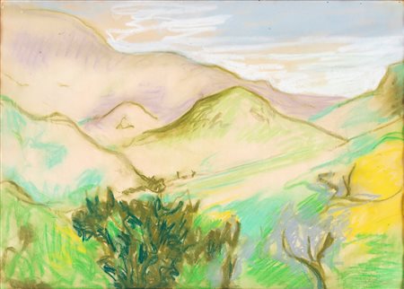 Carlo Levi, Paesaggio, 