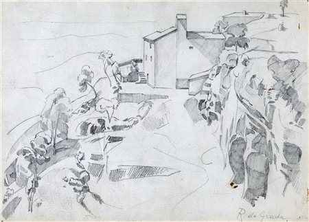 Raffaele De Grada, Paesaggio, 1935