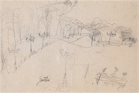 Franco Gentilini, Al Pincio, 1945