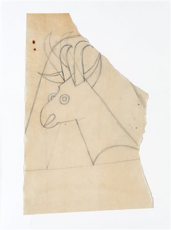 Fortunato Depero, Studio per "Pesca e caccia", 1941