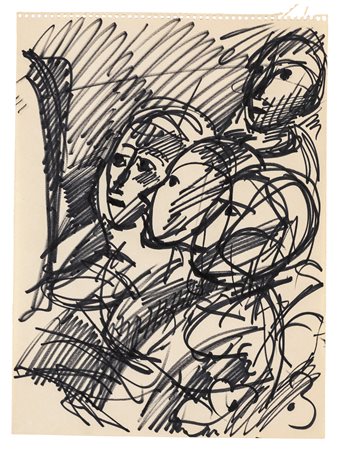 Primo Conti, Volti di donne, 1956