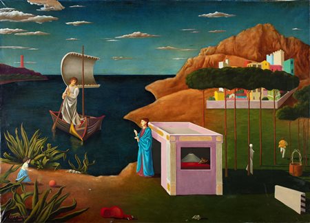 Adolfo De Turris, Nel Mare estremo - Dal titolo dell'omonimo romanzo di Lalla Romano, 1989