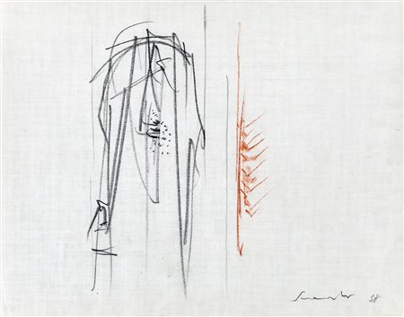Emilio Scanavino, Senza titolo, 1958