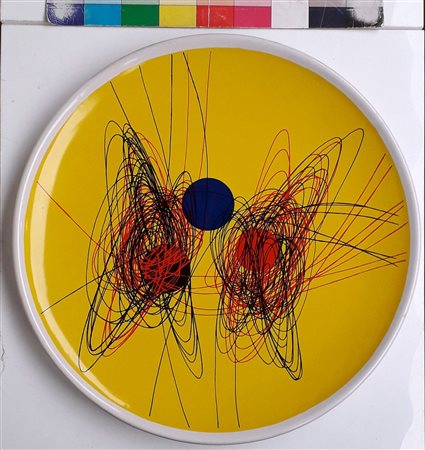 CRIPPA ROBERTO Monza (Mb) 1925 Spirali 1950 Ceramica es. 19/20 41,00x41,00