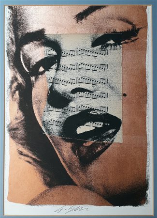 GRITTINI GIULIANO Corbetta (Milano) 1951 Marilyn Monroe Mista su cartoncino...