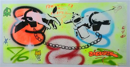 ZIEGLER ZIO Mill Valley (California) 1988 Michelangelo Acquarello su carta...