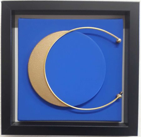 BANI BRUNO Cernusco sul Naviglio (Mi) 1954 Moon G/C 2018 Acrilico su tela e...