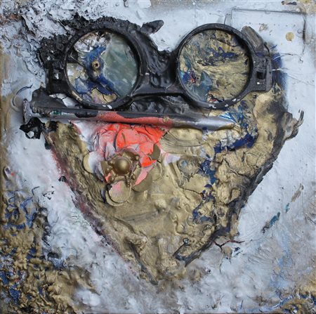 FIORONI GIOSETTA Roma (RM) 1932 Senza titolo 2007 Tecnica mista su tela...