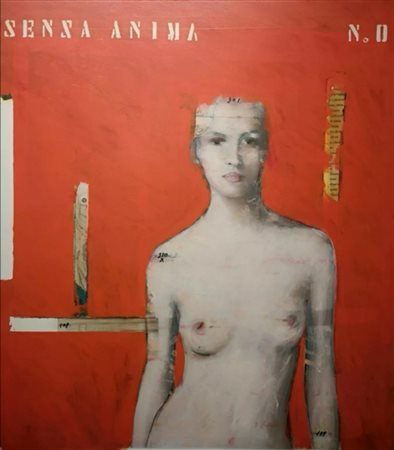PAGLIACCI MIRKO Losanna (Svizzera) 1959 Composizione 1999 Mista su tela...