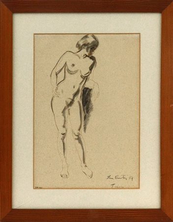 Thea Proctor "Senza titolo" 1959
tecnica mista su carta

firmato e datato in bas