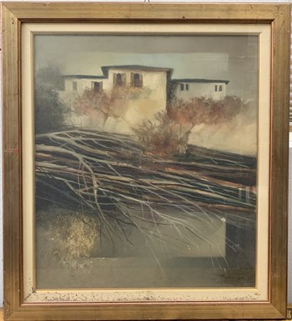 Ignoto "Senza titolo" 1981
olio su tela
cm 80x70
firmato "Boldi Luigi" in basso