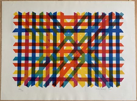 Piero Dorazio "Senza titolo" 1965
litografia a colori
cm 56,5x76
numerata 274/30