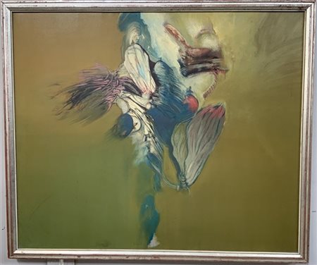 Pietro De Paolis "Senza titolo" 1970
acrilico su tela
cm 100x120
firmato e datat