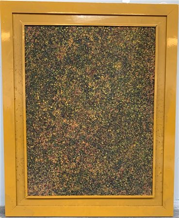 Firma indecifrata "Sottobosco d'ottobre" 1978
tecnica mista su masonite
cm 85x65