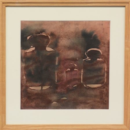 Massimo Kaufmann "Senza titolo" 1992
tecnica mista su carta
cm 29x29
Firmato in