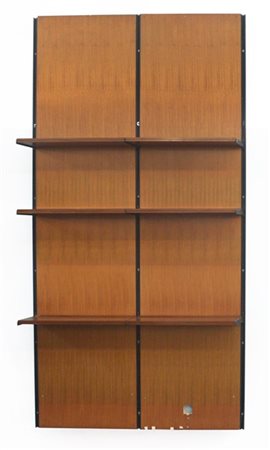 Osvaldo Borsani Libreria della serie "E22". Produzione Tecno, Varedo, anni '70.