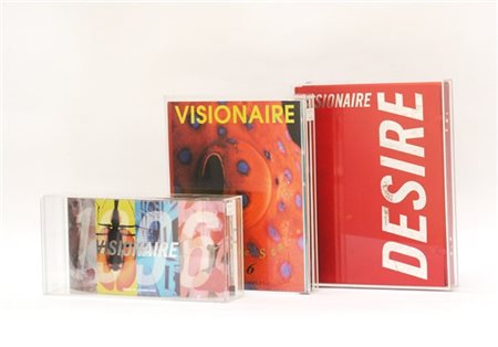 Visionaire: "The Sea n.6, Summer 1992" "12 Desire" "n. 16 Calendar Issue", tre