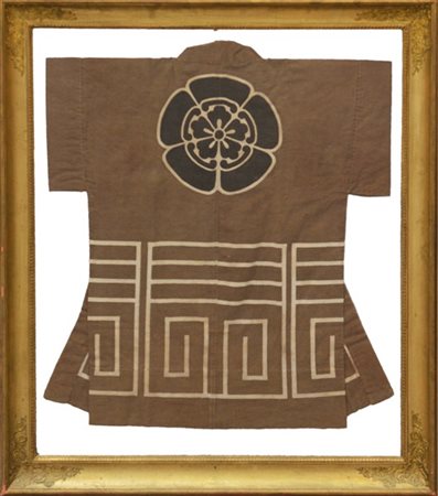 Maurizio Epifani "Giacca giapponese" con decori monocromi bianchi e neri, compo