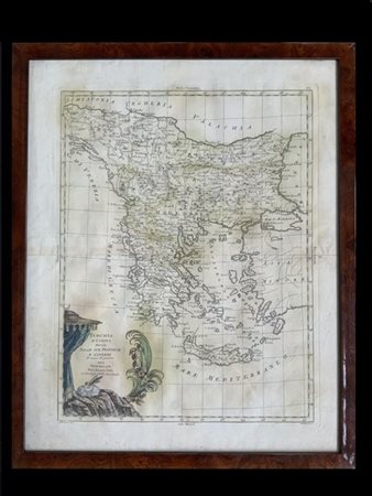 [GRECIA] Turchia d'Europa divisa nelle sue provincie e governi. Venezia: Zatta,