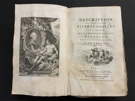 [LA CHAU (l'abbé) et l'abbé LE BLOND]. Description des principales pierres grav