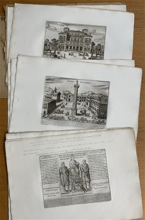 LAURO Giacomo. Collectio antiquitatum urbis. Roma: de Rubeis, 1613 (Tiratura de